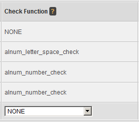 Pay Via Check Functions