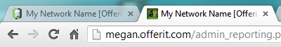 Favicons in Chrome