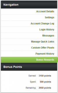 Affiliate Navigation Bonus