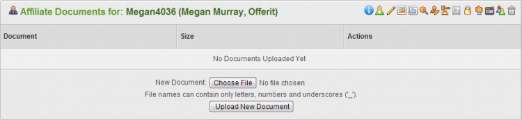 Uploading Documents in Offerit